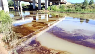 Kızılırmak'a akan maddenin fuel-oil olduğu ortaya çıktı