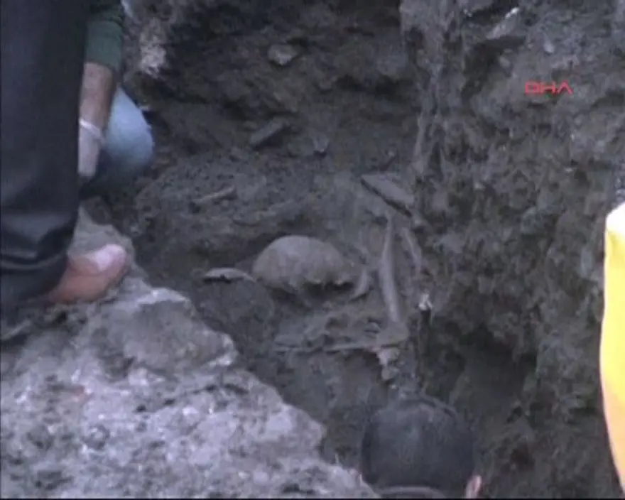 JİTEM binasında kafatasları 5