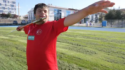 Down sendromlu ciritçi, dünya şampiyonasına hazırlanıyor