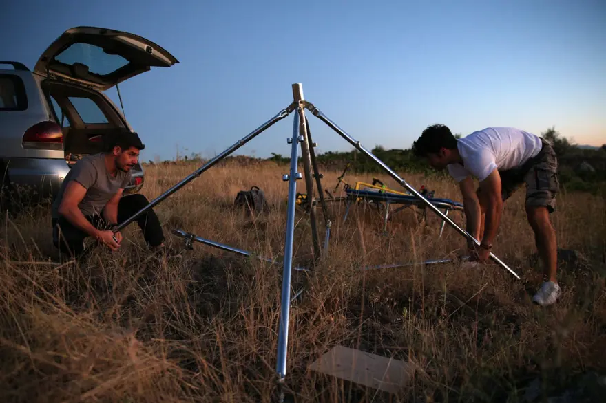 Dolunayda jimnastik gösterisi 1