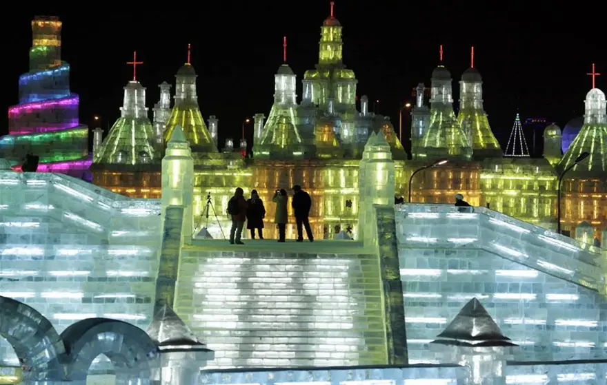 Çin'de buz festivali 5 Çin'de buz festivali 5