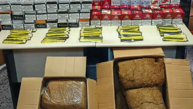 Bilecik'te gümrük kaçağı sigara ve tütün ele geçirildi