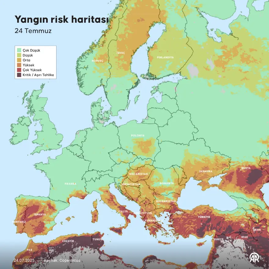 HARİTA KIRMIZIYA DÖNDÜ 1