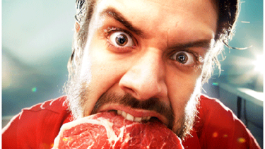 "Et yemeyen erkek değildir"