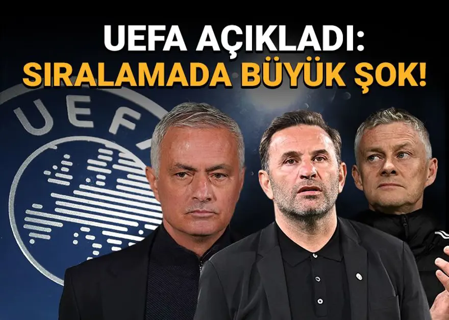 UEFA kulüp puanı sıralamasında büyük şok: İlk 50'de Türk takımı yok! 