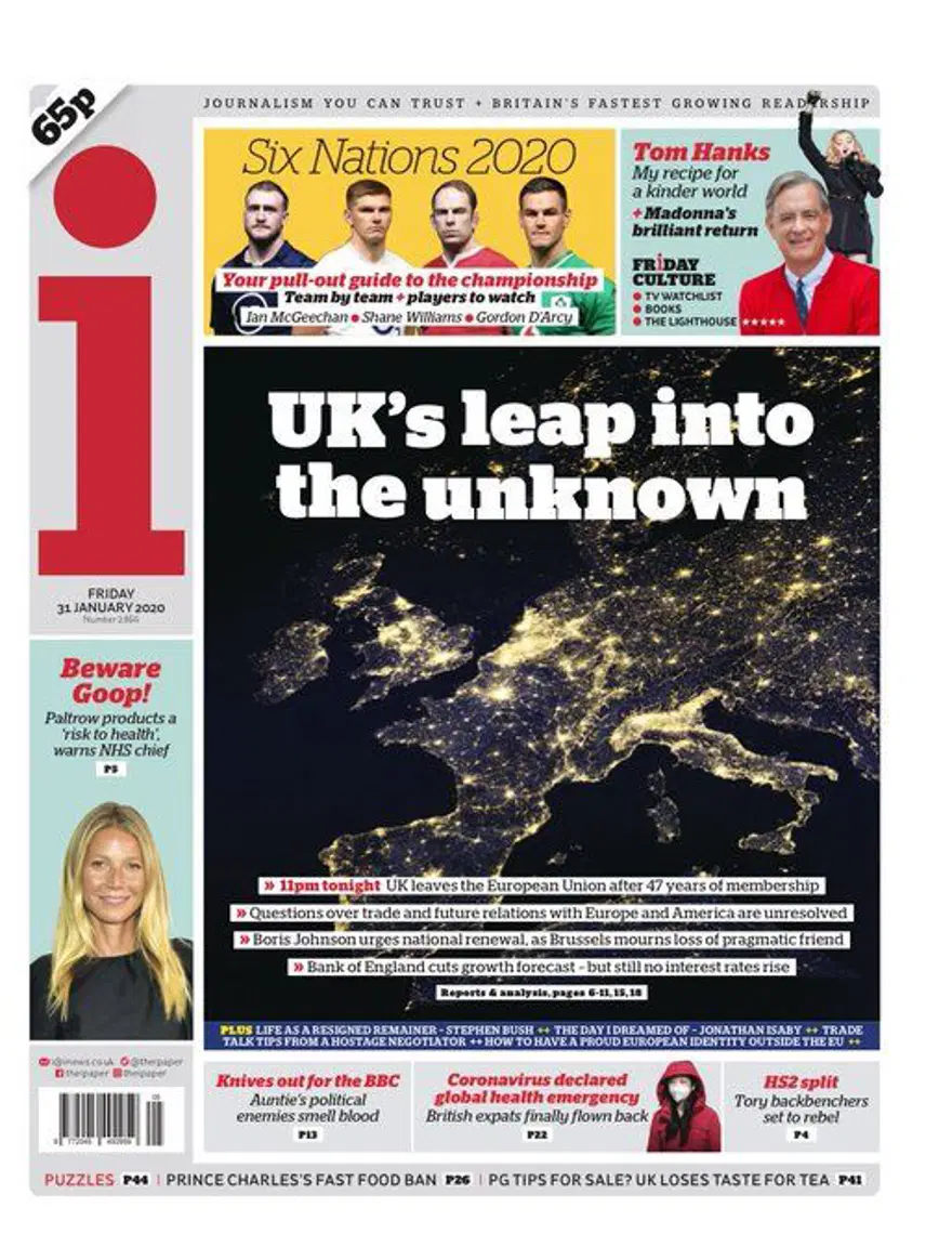 Brexit: AB ile İngiltere bu gece resmen boşanıyor (Gazeteler ayrılıkta anlaşamadı) 9