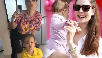 Hazal Kaya ile Yıldız Çağrı Atiksoy'un kızları bir arada