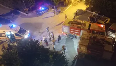 Hatay'da otel yangını: 11 kişi hastaneye kaldırıldı