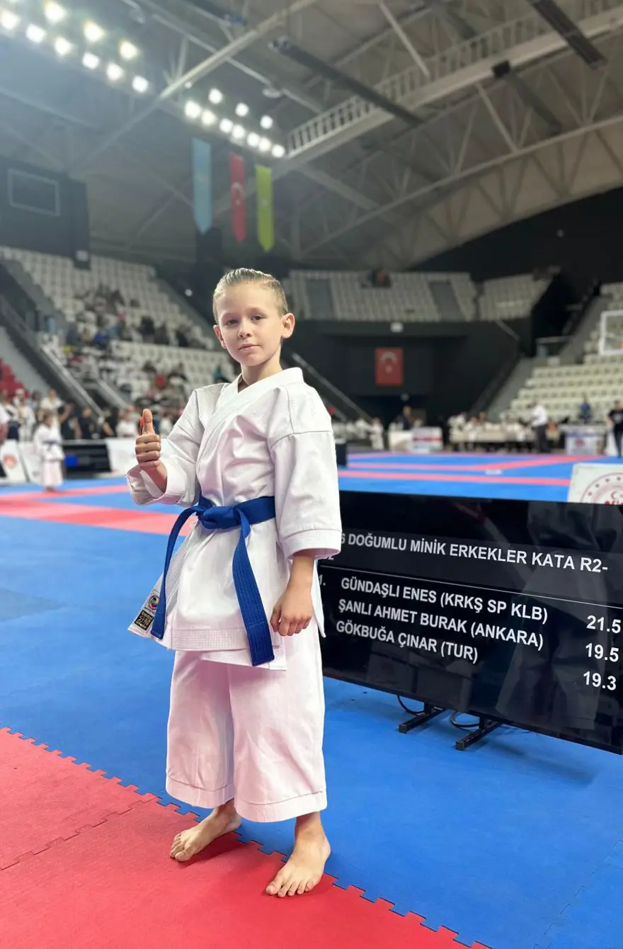 Minik karateci Enes Gündaşlı'dan acı haber 1