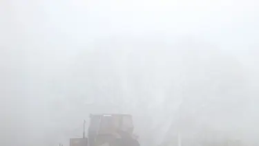 Kırklarelin'de sis: Görüş mesafesi düştü
