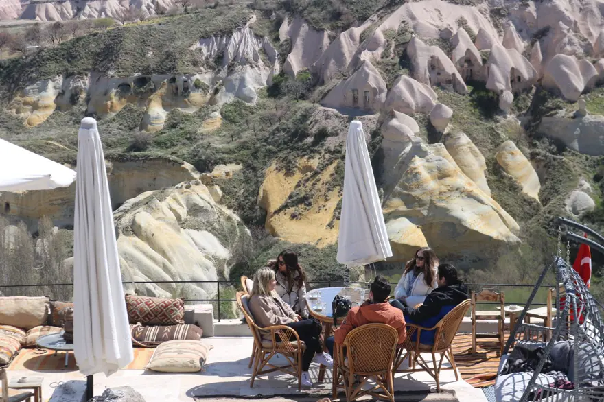 Kapadokya'da bayram tatili yoğunluğu 2