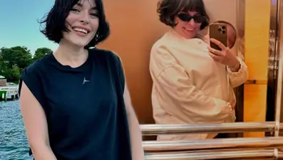 Ezgi Mola'dan çocukluk pozu: 8 aylıkken 14 kiloymuşum