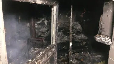 Eskişehir'de korkutan ev yangını