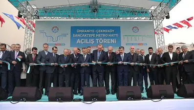 Üsküdar-Çekmeköy-Sancaktepe metro hattının ikinci etabı açıldı