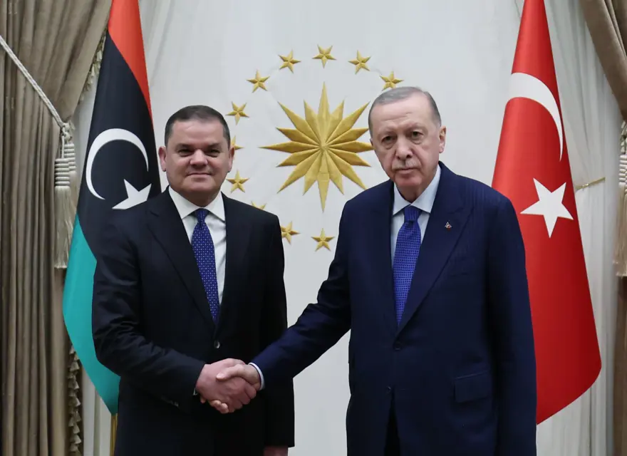 Cumhurbaşkanı Erdoğan, Libya Başbakanı ile görüştü 6