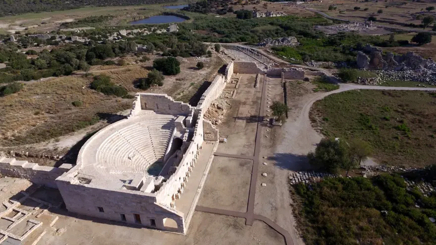 Patara Antik Kenti'nde ziyaretçi ve gelirde tüm zamanların rekoru 7