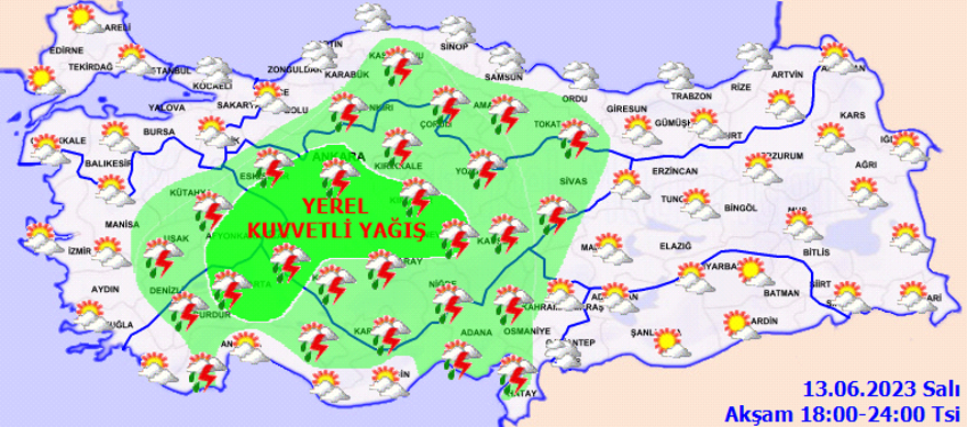 Meteoroloji'den 32 il için uyarı (bugün hava nasıl olacak?) 2 Meteoroloji'den 32 il için uyarı (bugün hava nasıl olacak?) 2