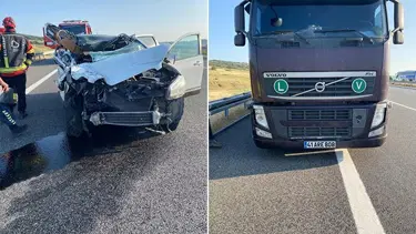 Balıkesir'de feci kaza: 2 ölü, 2 yaralı