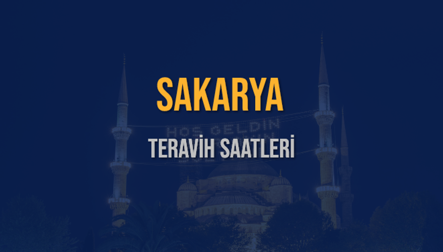 SAKARYA TERAVİH SAATLERİ 5
