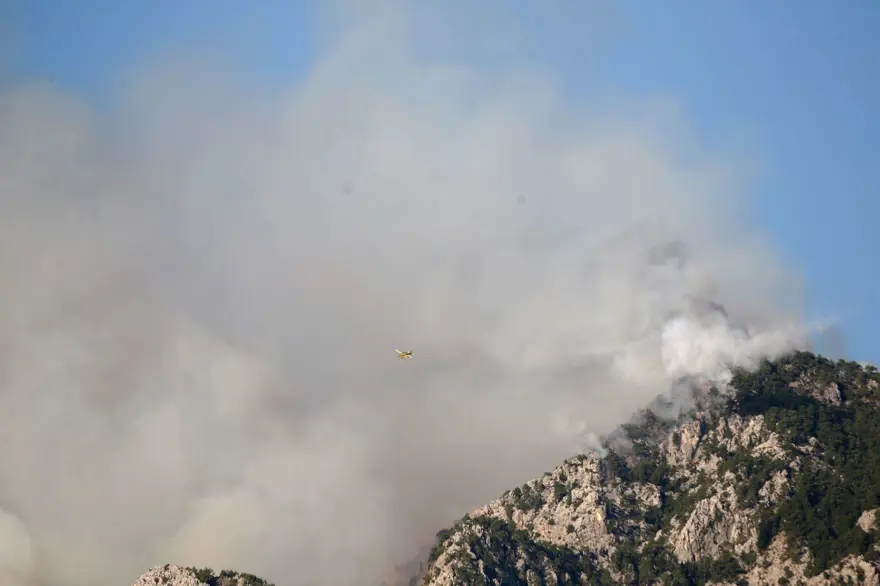 Antalya Kemer'deki orman yangını 4. gününde kontrol altına alındı 17