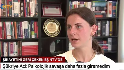 Şükriye Aci NTV&#x27;ye konuştu