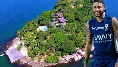 Topun değil tropikal adanın peşinde!  Brezilyalı ünlü futbolcu 7 milyon sterline ada alıyor