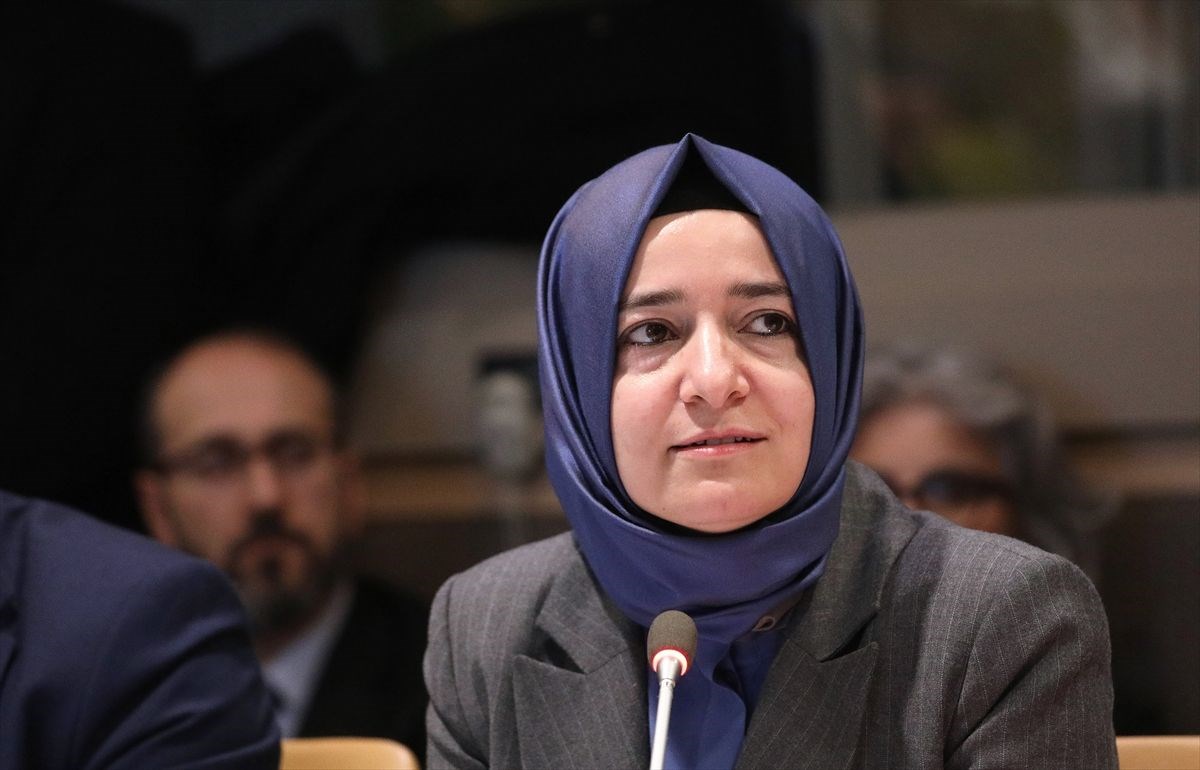 Aile ve Sosyal Politikalar Bakanı Kaya BM'de konuştu