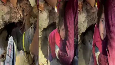 35 saat sonra mucize: İki kardeşi ölen Sidra'yı madenciler kurtardı