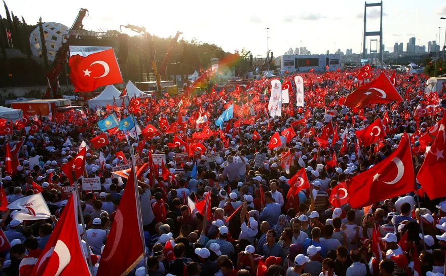 Köprüde Milli Birlik Yürüyüşü 51 Köprüde Milli Birlik Yürüyüşü 51