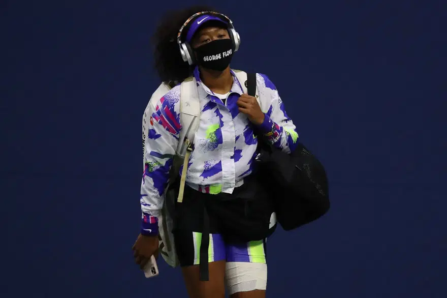 Şampiyon tenisçi Naomi Osaka'dan maskeli ırkçılık tepkisi Şampiyon tenisçi Naomi Osaka'dan maskeli ırkçılık tepkisi