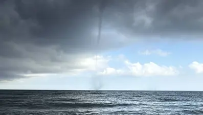 Samsun'da hortum oluştu