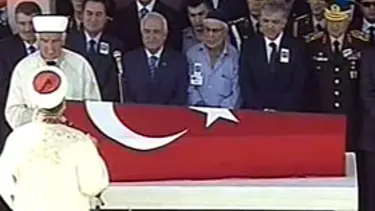Şehit Binbaşı'ya devlet uğurlaması