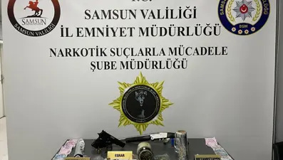 Samsun'da uyuşturucu operasyonu: 3 gözaltı