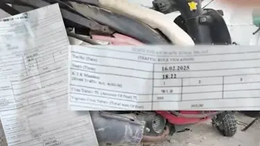 Antalya'da yaşayan ailenin 2 yıldır çalışmayan paslı ve tozlu motoruna İstanbul'da ceza kesildi