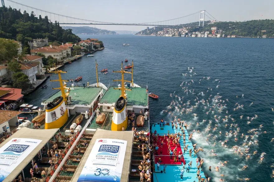 Boğaz'da yüzme yarışması 6