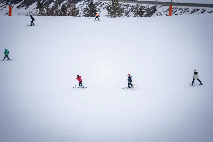 Palandöken'de hafta sonu yoğunluğu 8