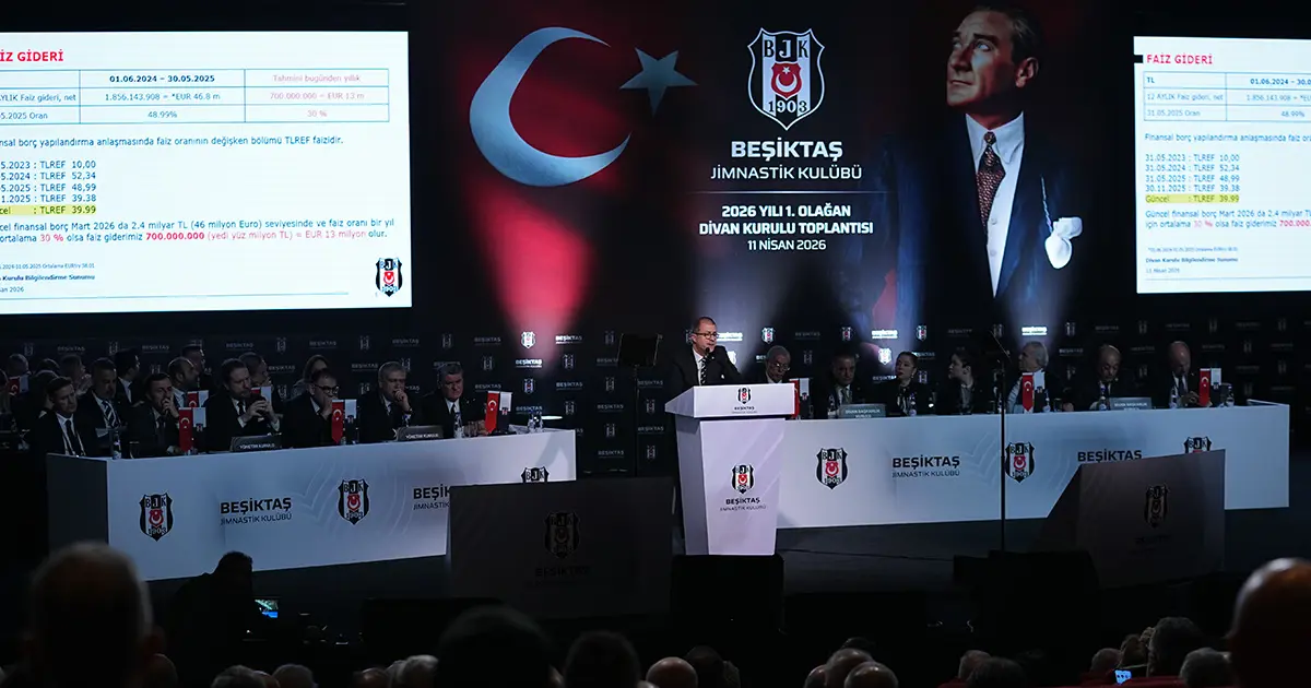 Beşiktaş'ın toplam borcu açıklandı