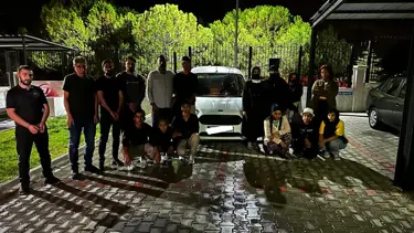 Tekirdağ'da 22 düzensiz göçmen yakalandı