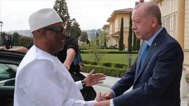 Cumhurbaşkanı Erdoğan, Mali Cumhurbaşkanı Keita ile görüştü