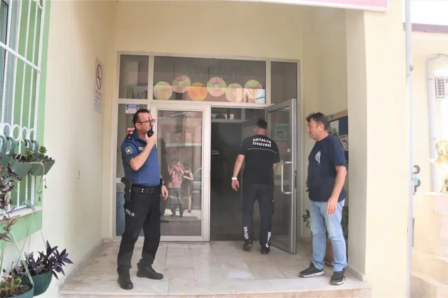 Anaokulunda yangın paniği 5