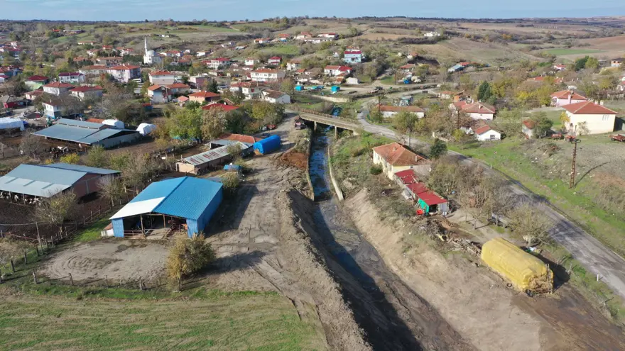 Edirne’de taşkınlara karşı dere ıslahı 3 Edirne’de taşkınlara karşı dere ıslahı 3