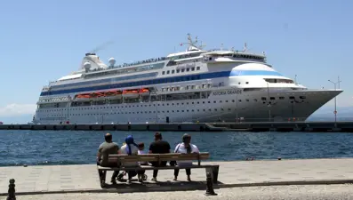 Dev kruvaziyer 966 yolcusuyla Sinop’a geldi