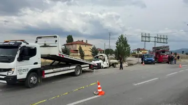 Afyonkarahisar'da feci kaza: 2 ölü