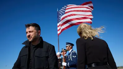 Zelenski ek hava savunma sistemleri için Washington'da