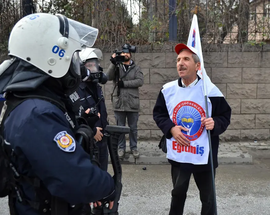 Ankara'da eyleme müdahale 29