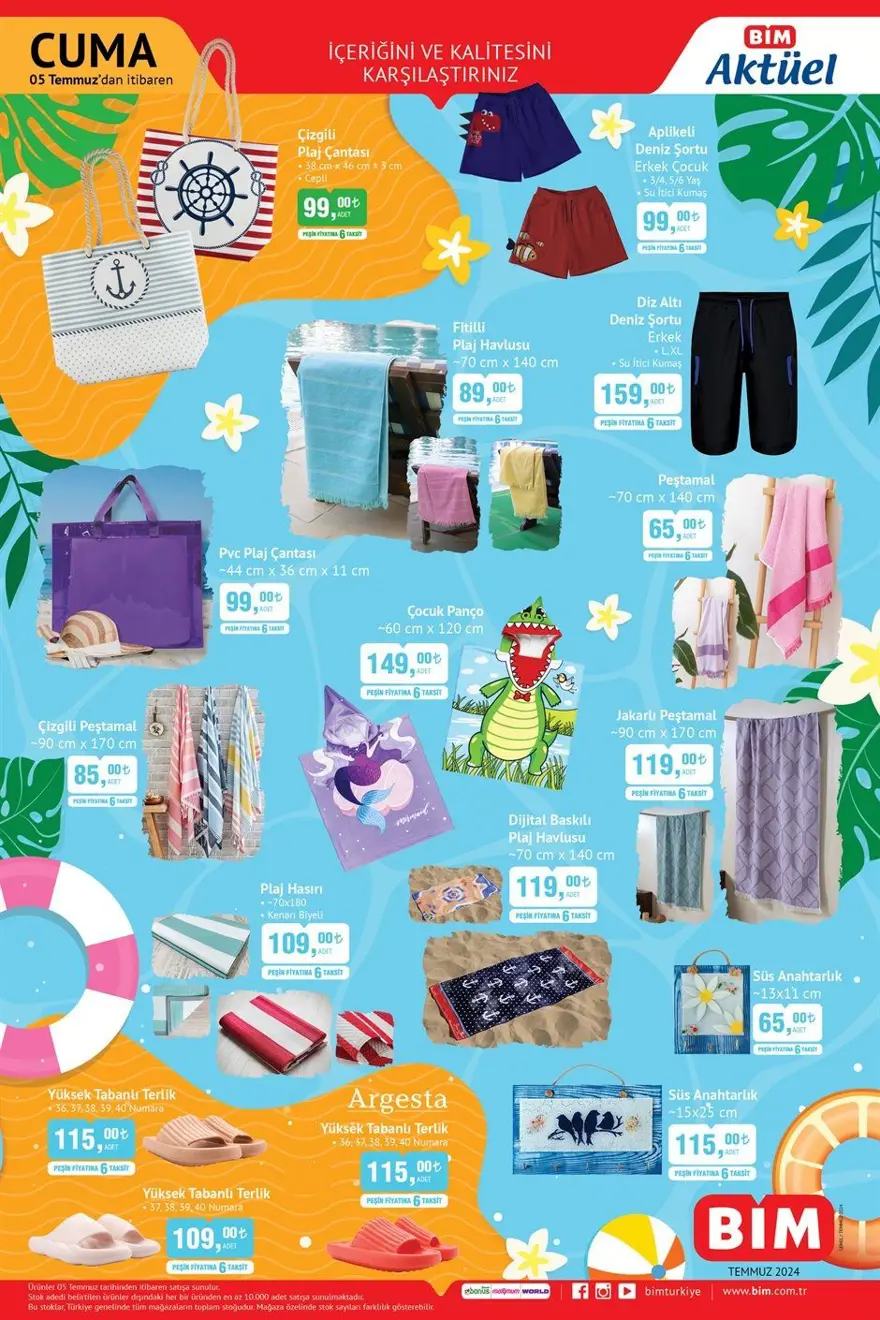 BİM aktüel indirimleri 5 Temmuz 2024: BİM markette bu haftaya özel yeni indirimli ürünler 7