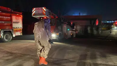 Kocaeli'de gaz dolum tesisinde sızıntı