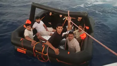 Muğla açıklarında 89 düzensiz göçmen kurtarıldı