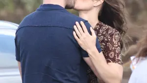 Justin Timberlake ile Jessica Biel’in set öpücüğü