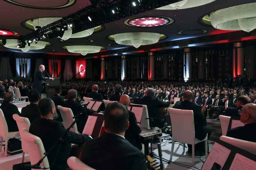 Cumhuriyet Bayramı resepsiyonunda dikkat çeken an: Mehmet Şimşek ile Ali Babacan sohbet etti 5